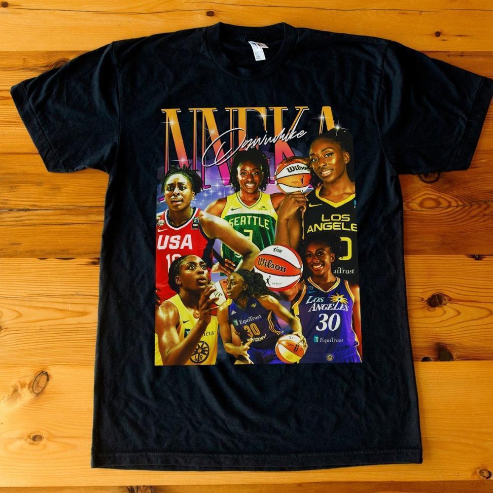Nneka Ogwumike - Wnba Graphics T-shirt - Unisex Black T-Shirt